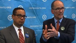 DNC chair Tom Perez's first press conference