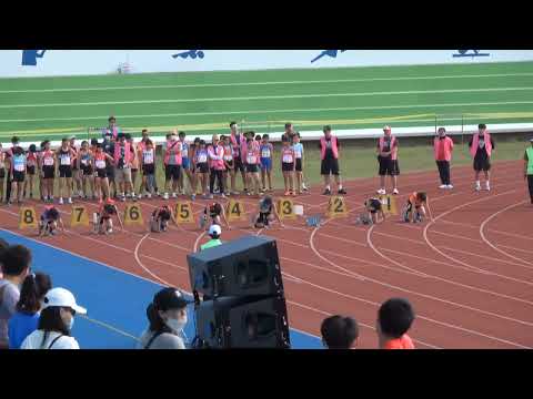 112年全國小學田徑錦標賽女生100公尺預賽蔡知芸