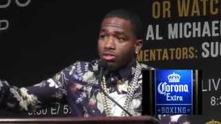 Full Video Adrien Broner vs John Molina Post Fight Presser - esnews boxing