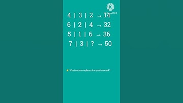 Which Number Replaces the Question Mark? 🤔 Most Get It Wrong!
