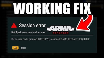 How To FIX This ERROR For Arma Reforger!