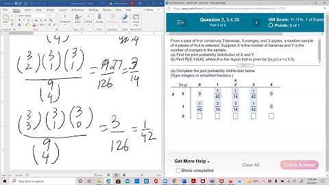 Probability and Statistics Lesson 22: Constructing joint probability table for discrete variables