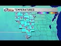 13 First Alert Weather @ Five: A gradual return to average temperatures later this weekend with a...