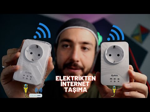 EN UCUZ İNTERNET ÇÖZÜMÜ ELEKTİRİK HATTI ÜZERİNDEN İNTERNET TAŞIMA Zxyel-PLA4211 #EvTeknoloji2