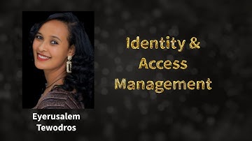 @infosecawareness-et Identity & Access Management Secure Access Stronger Security