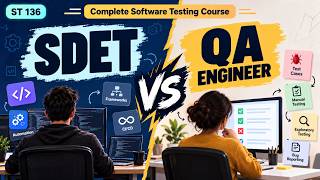 Details ST 136 | SDET vs QA Engineer | Software Testing Course | Uplatz News