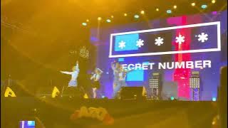[4K] SECRET NUMBER LIVE PERFORMANCE JOYLAND FESTIVAL 2022 | Part 1