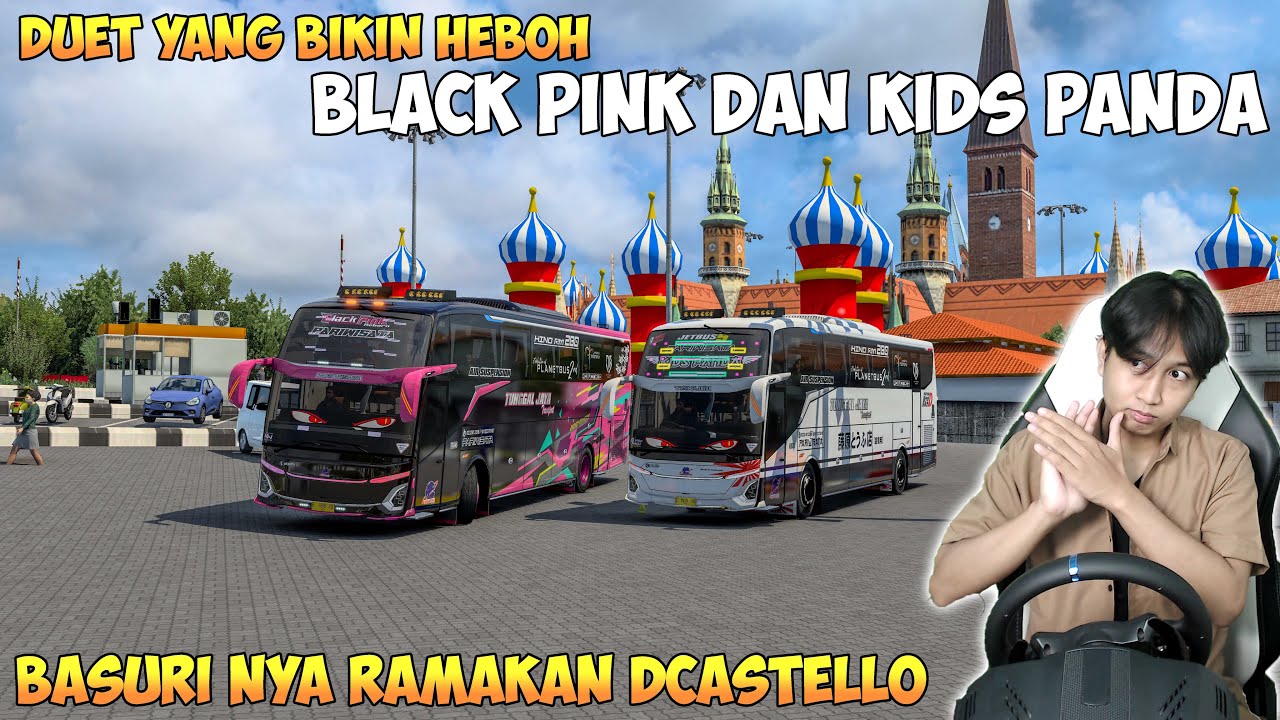 DUET HEBOH TUNGGAL JAYA BLACK PINK DAN KIDS PANDA !! BASURINYA BIKIN PECAH DI DCASTELLO