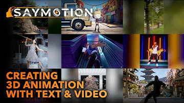Creating 3D Animation with Text & Video | SayMotion