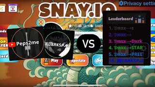 CLAN👪 VS SpaxPeps 😈( SNAY.IO )