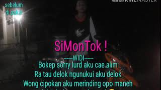 Story wa simontok