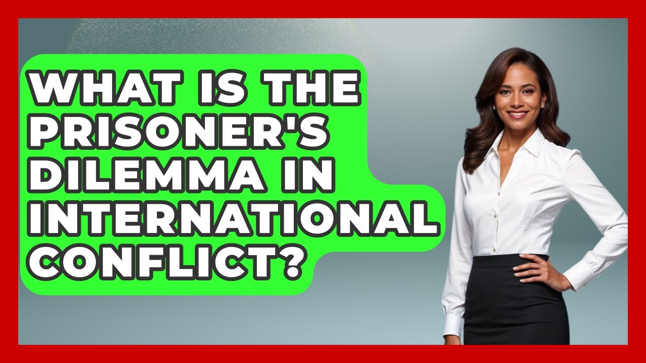 What Is The Prisoner's Dilemma In International Conflict? - International Policy Zone