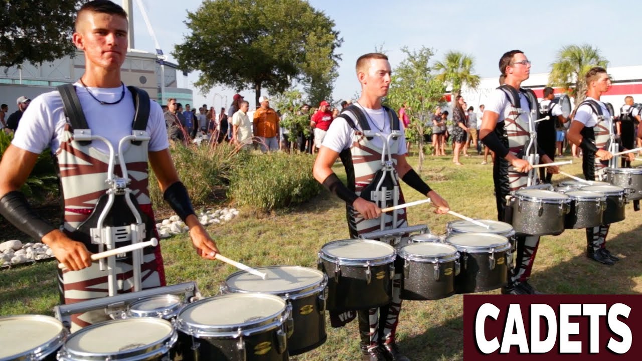 DCI 2018 CADETS IN THE LOT (San Antonio) YouTube