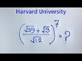 Harvard University Admission Interview Tips and Algebra Problem Solving