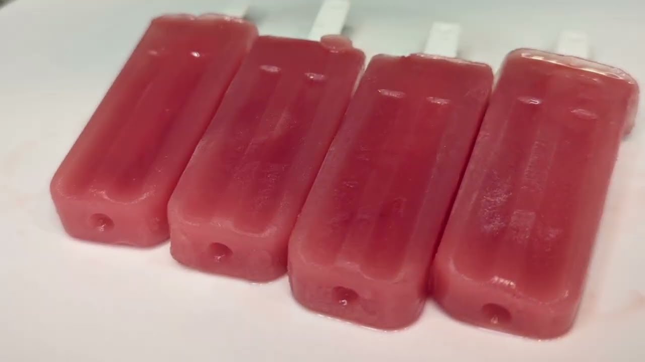 Watermelon Strawberry Popsicle | Easy 2025 Summer Treat / Popsicles for kids