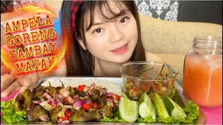 Mukbang Ampela Goreng Sambal Matah Pedesnya Joss Mukbang-Jennyyen