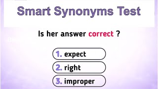 Test your English vocabulary - Synonyms Quiz screenshot 3