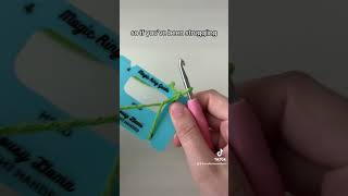 Magic ring guide for crochet make a magic ring super easy!