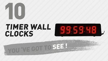 Timer Wall Clocks // New & Popular 2017