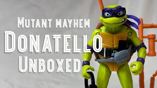 The BEST VALUE Donatello - Mutant Mayhem Action Figure - Unboxed ￼