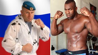 The paratrooper broke the giant fighter! Kharitonov surprised his opponent with an unexpected trick!