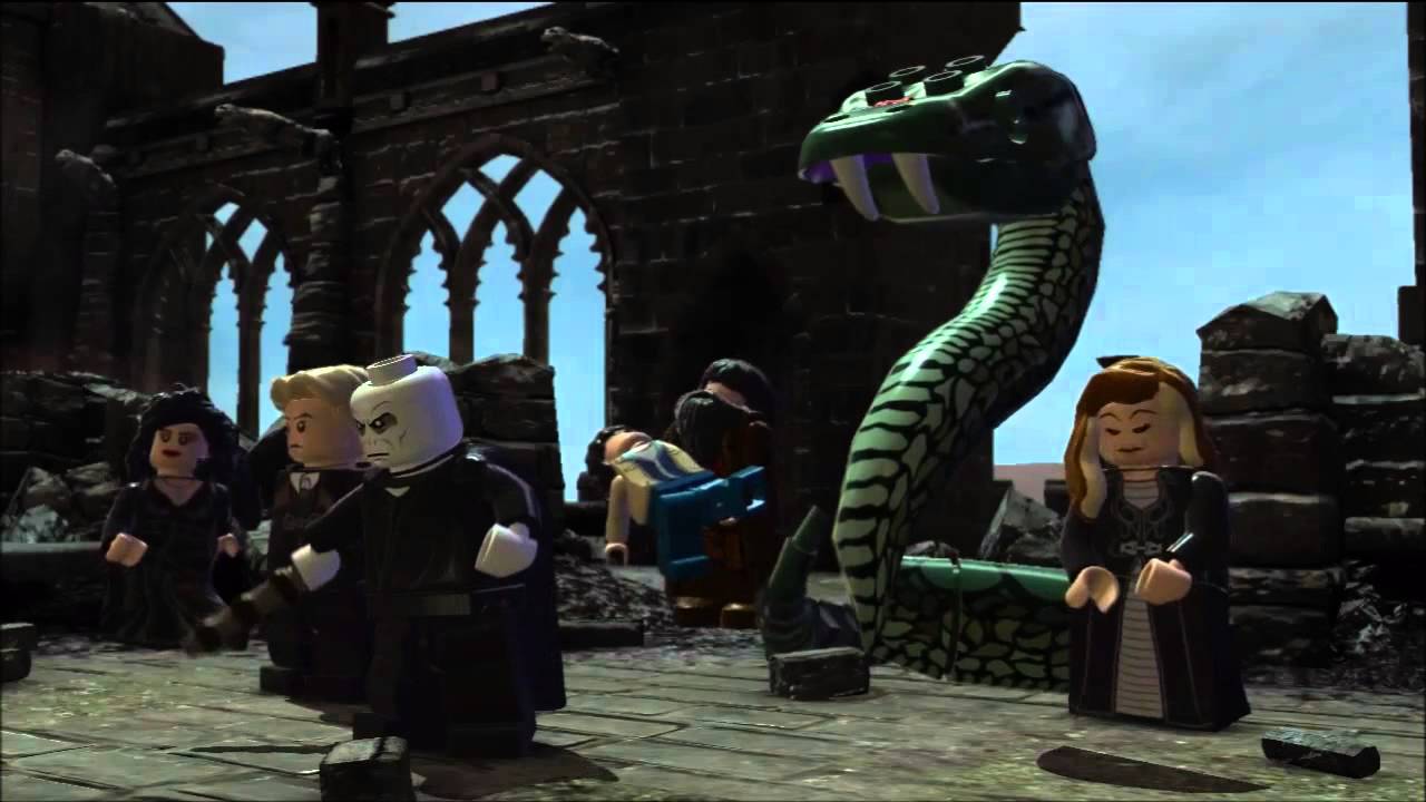 video construction lego harry potter