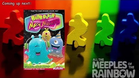 All the Games with Steph: Blob Party: Neon Nights