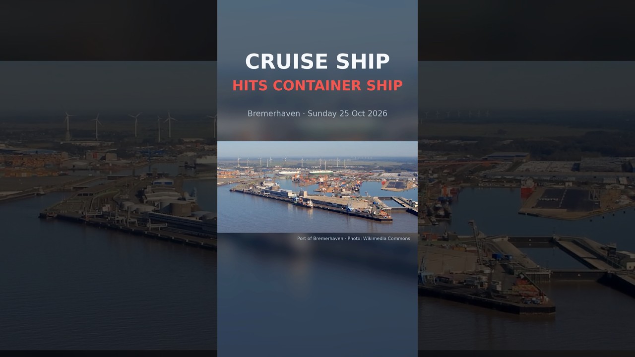 Mein Schiff 3 Collision in Bremerhaven Explained #cruise