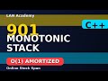 901 Online Stock Span (C++) | Monotonic Stack | LeetCode 75 #75