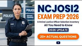 The Ultimate 2026 NCJOSI2 Practice Test and Criminal Justice Officer Selection Inventory Guide
