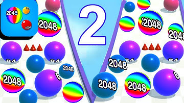 Ball Run 2048 Gameplay All Levels Walkthrough Android New Game Update Max Pro Part  2 BRGP2