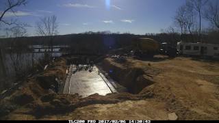 Construction Timelapse 2/6 - Pool foundation