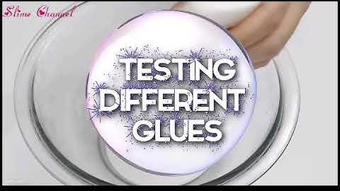 Testing Different Glues for Slime!