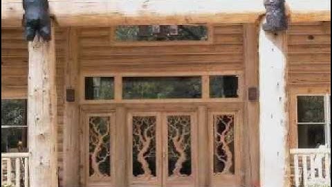 Appalachian Log Homes Rustic Decorative Elements