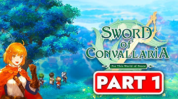 SWORD OF CONVALLARIA Gameplay Walkthrough Part 1 - [ FULL HD PC ] - No Commentary