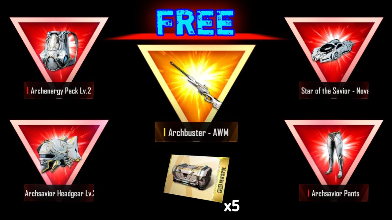 I Got Upgradable AWM For Free😱🔥 | Luckiest Crate Opening | Archbuster AWM | PUBG: New State