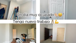 un día muy ocupado😃👏tengo nuevo trabajo💪