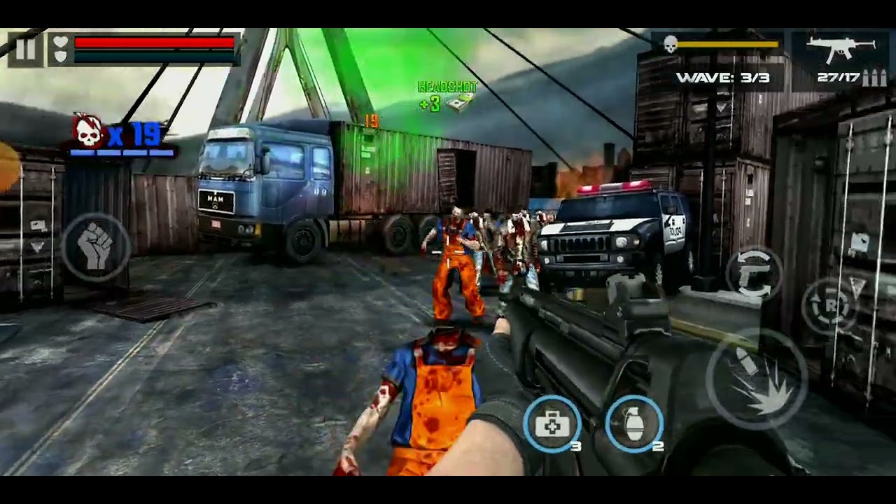 Dead Zombie Shooting Target 3D- Zombie Killer 2019 || kill the zombie || 999+ zombie attack all kill