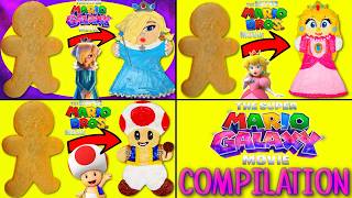 Super Mario Galaxy Movie Compilation: Princess Peach, Rosalina, Toad Gingerbread