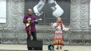 Лапти - шуточная песня Самарской области. Житаева Эвелина, 9 лет. 2023 г.