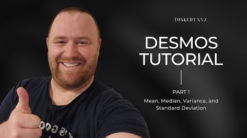 Calculating Mean, Median, Variance and Standard Deviation Using Desmos