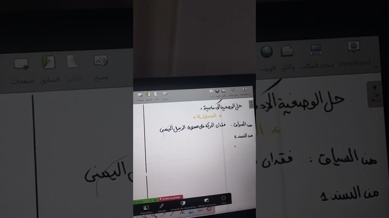 حل وضعية ادماجية حول الاتصال العصبي #رابعة_متوسط #شهادة_التعليم_المتوسط #مراجعة 