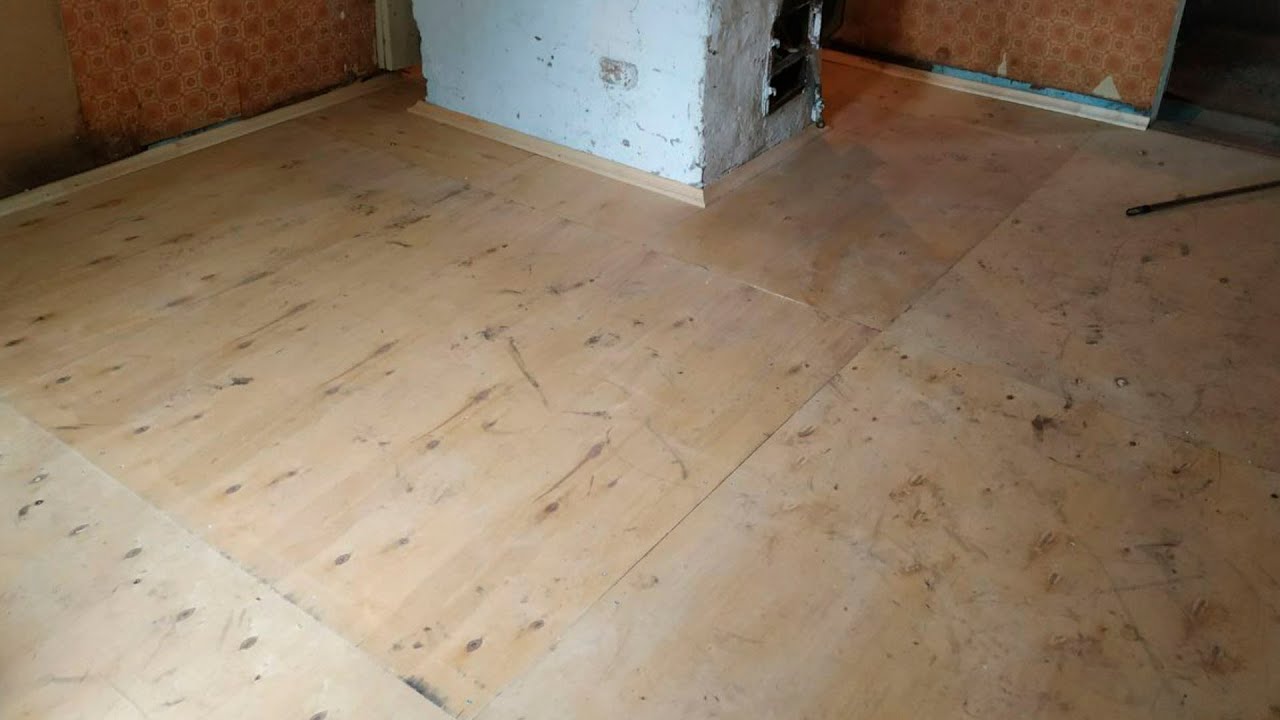 Капитальный ремонт пола в саду. Замена лаг, доски, фанера. - YouTube