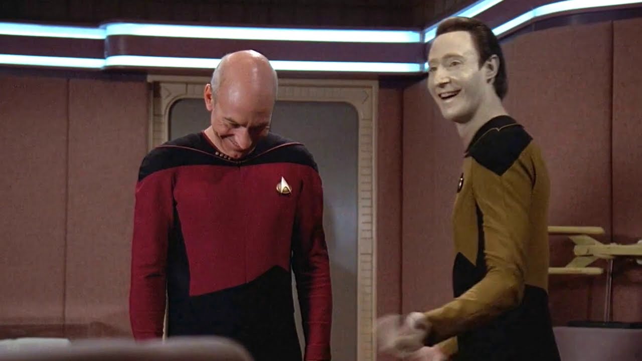 Data is Racist Toward Star Trek Discovery . TNG Parody Edit