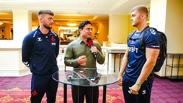 Astralis blameF and k0nfig about each other | Interview | PGL Major Antwerp 2022 Europe RMR | CSGO
