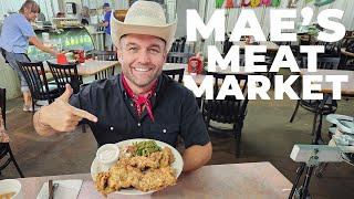 Butcher Shop & Cafe in ONE! 🥩 Mae's Meat Market, Eastland, Texas