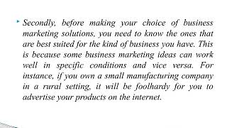 Most Important Business Marketing Ideas To Know  by Jared Mitchell NYC