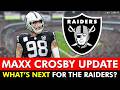 Maxx Crosby NEWS After Ravens Back Out Of Trade + Salary Cap Update During NFL Free Agency