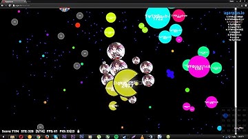 Agar.io - Naked & SniiKz Random Server Takeover #16