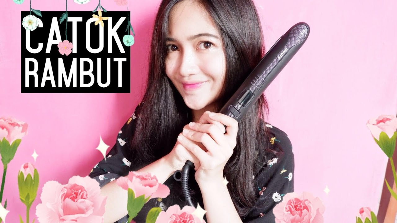 TUTORIAL Catok  Rambut  with PHILIPS YouTube